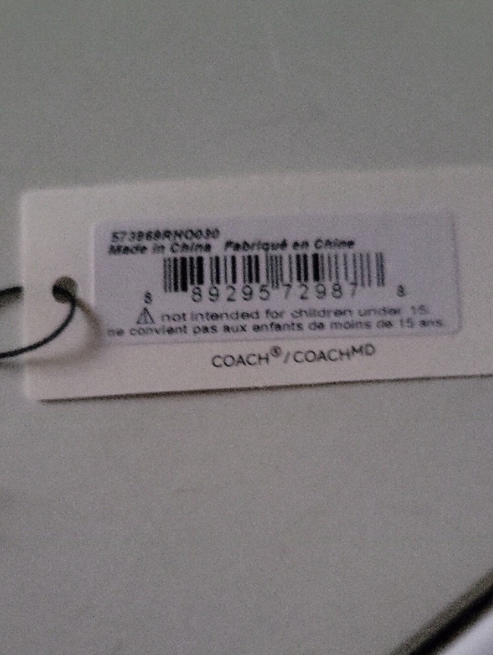 Coach Silver Tone Charm Bracelet Signature C Logo Heart - Picture 7 of 8